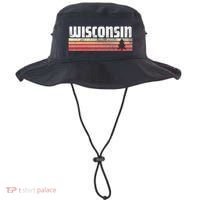 Wisconsin Retro Style 70s 80s 90s Home Gift Bucket Hat thumb 0