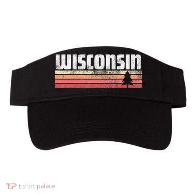 Wisconsin Retro Style 70s 80s 90s Home Gift Visor
