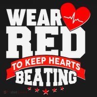 Wear Red To Keep Hearts Beating Heart Health Awareness Apron thumb 3