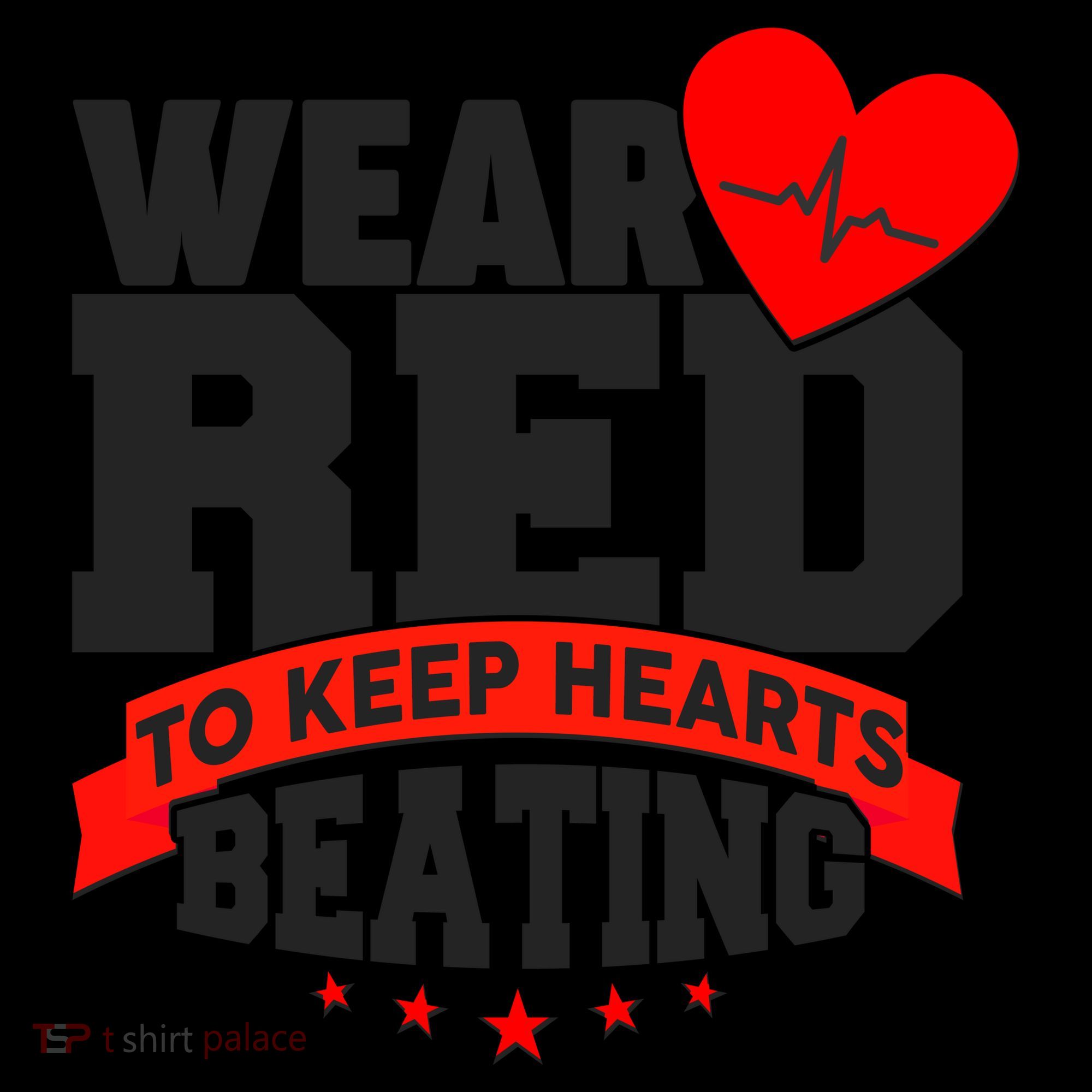 Wear Red To Keep Hearts Beating Heart Health Awareness Coffee Mug