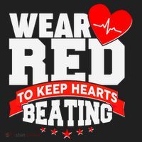 Wear Red To Keep Hearts Beating Heart Health Awareness Hat thumb 2