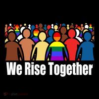 We Rise Together Against Racism For Equality Social Justice Great Gift Coffee Mug thumb 5