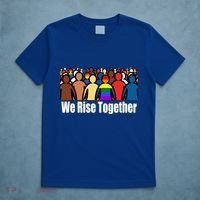 We Rise Together Against Racism For Equality Social Justice Great Gift T-Shirt thumb 5