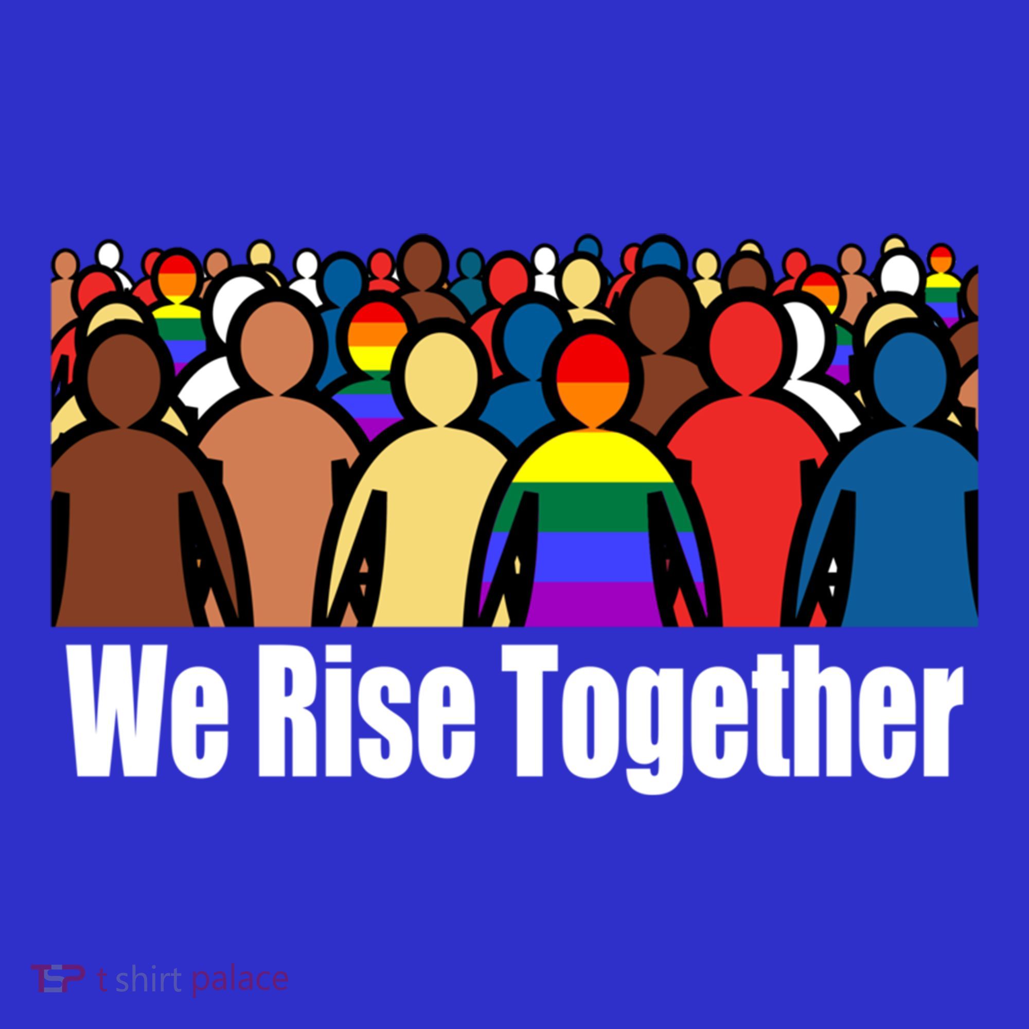 We Rise Together Against Racism For Equality Social Justice Great Gift Baby Bodysuit