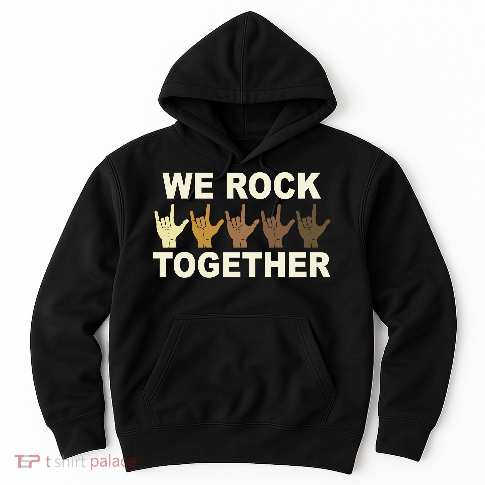 We Rock Together Equality Hoodie