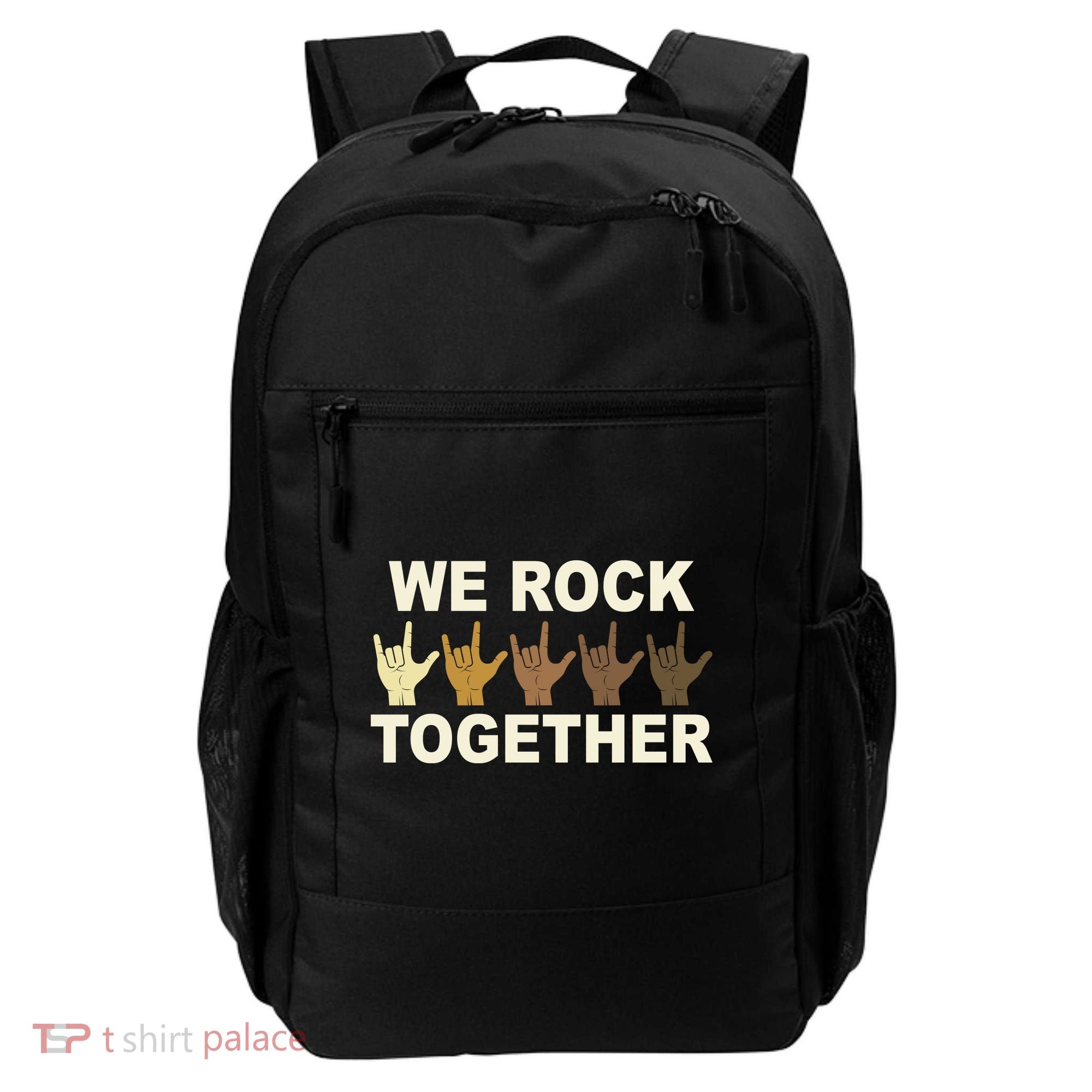 We Rock Together Equality Backpack