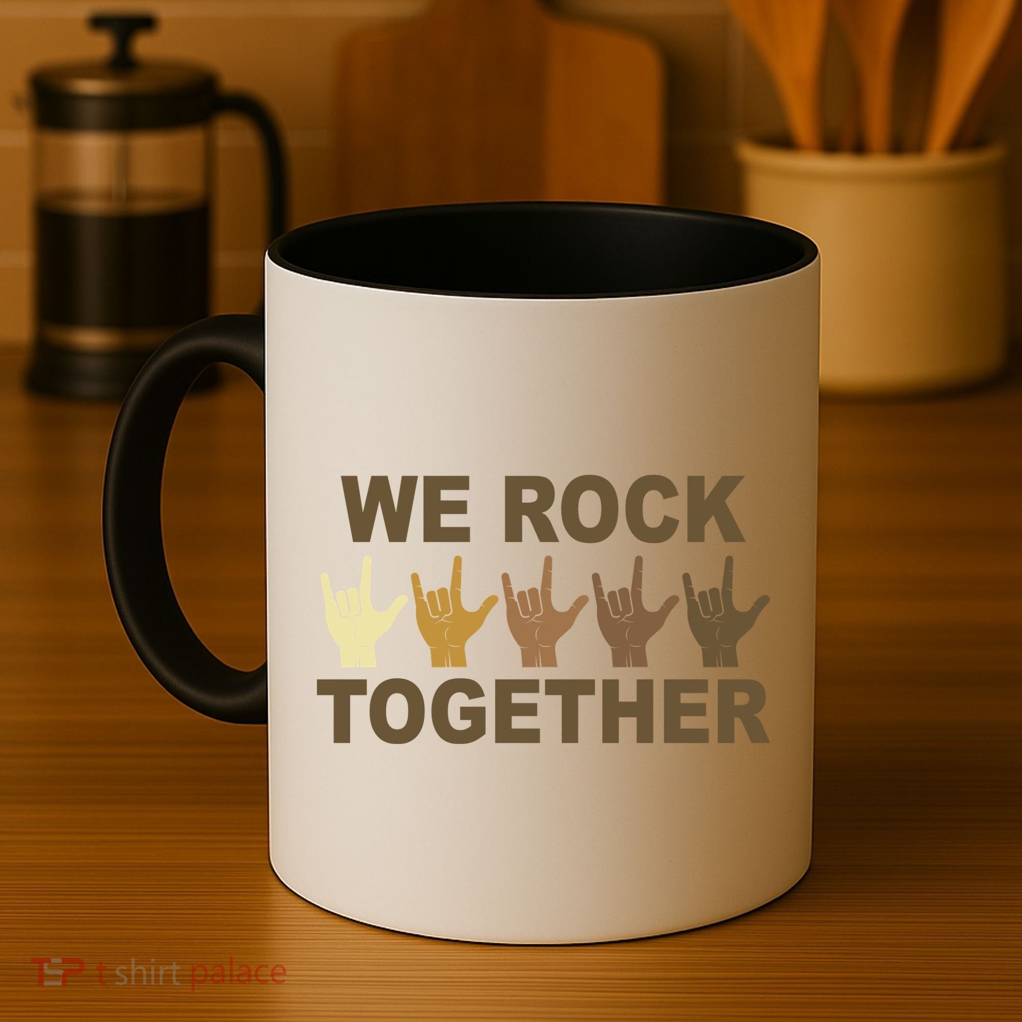 We Rock Together Equality Coffee Mug