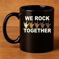 We Rock Together Equality 11oz C Handle Ceramic Mug thumb 4