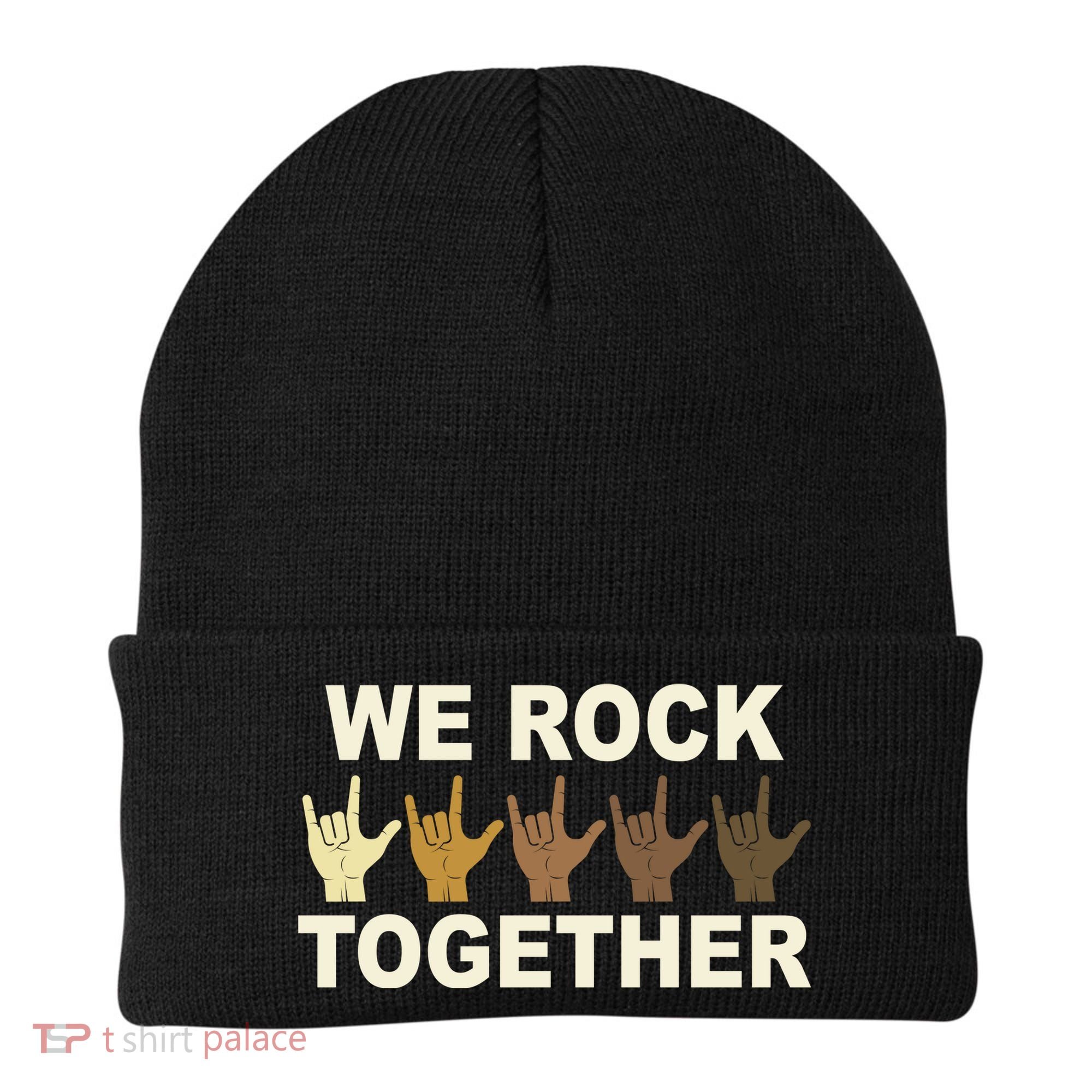 We Rock Together Equality Beanie