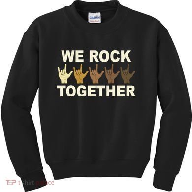 We Rock Together Equality Kids Sweatshirt