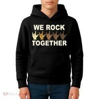 We Rock Together Equality Kids Hoodie thumb 4