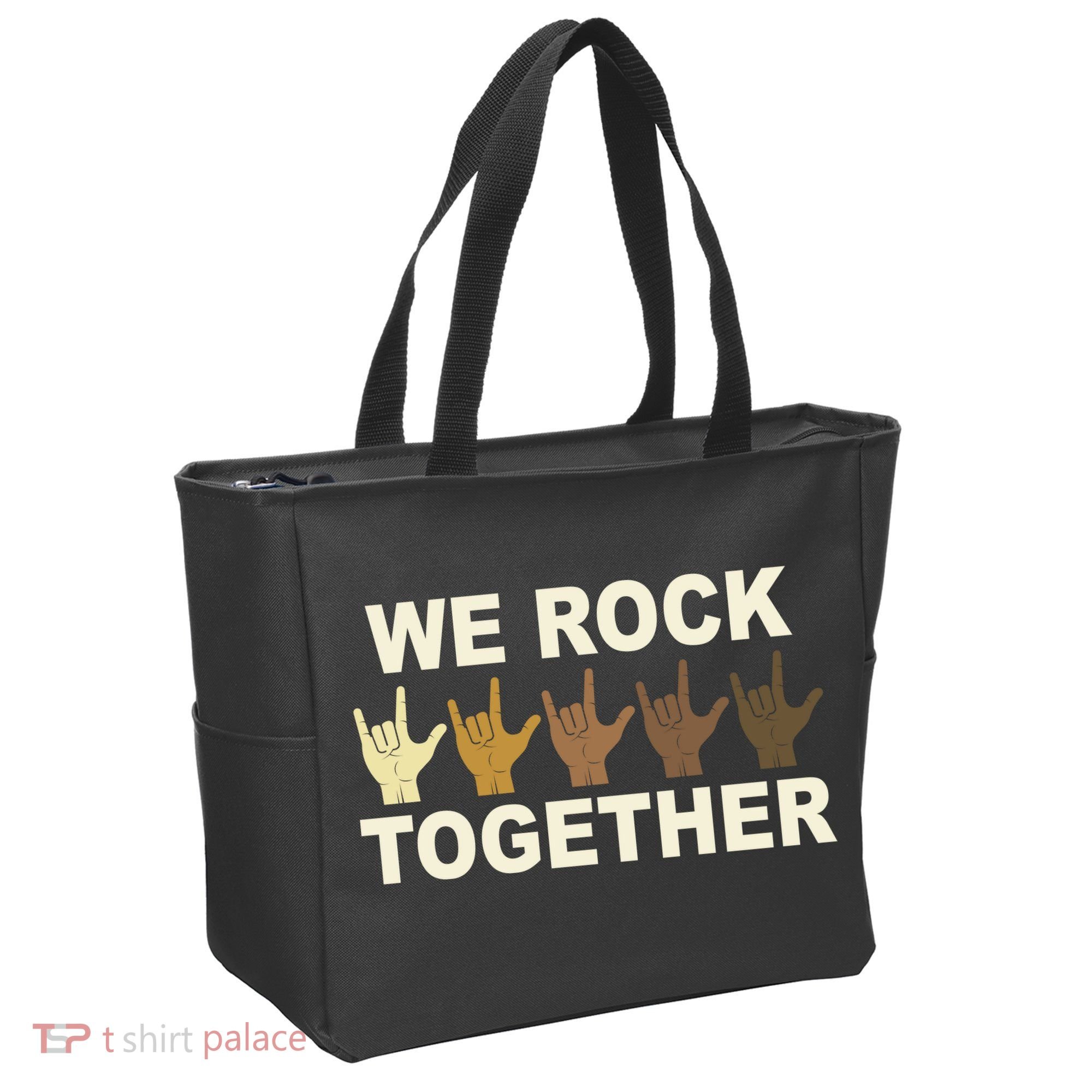 We Rock Together Equality Tote Bag