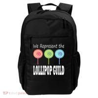 We Represent The Lollipop Guild Wizard Of Oz Backpack thumb 0