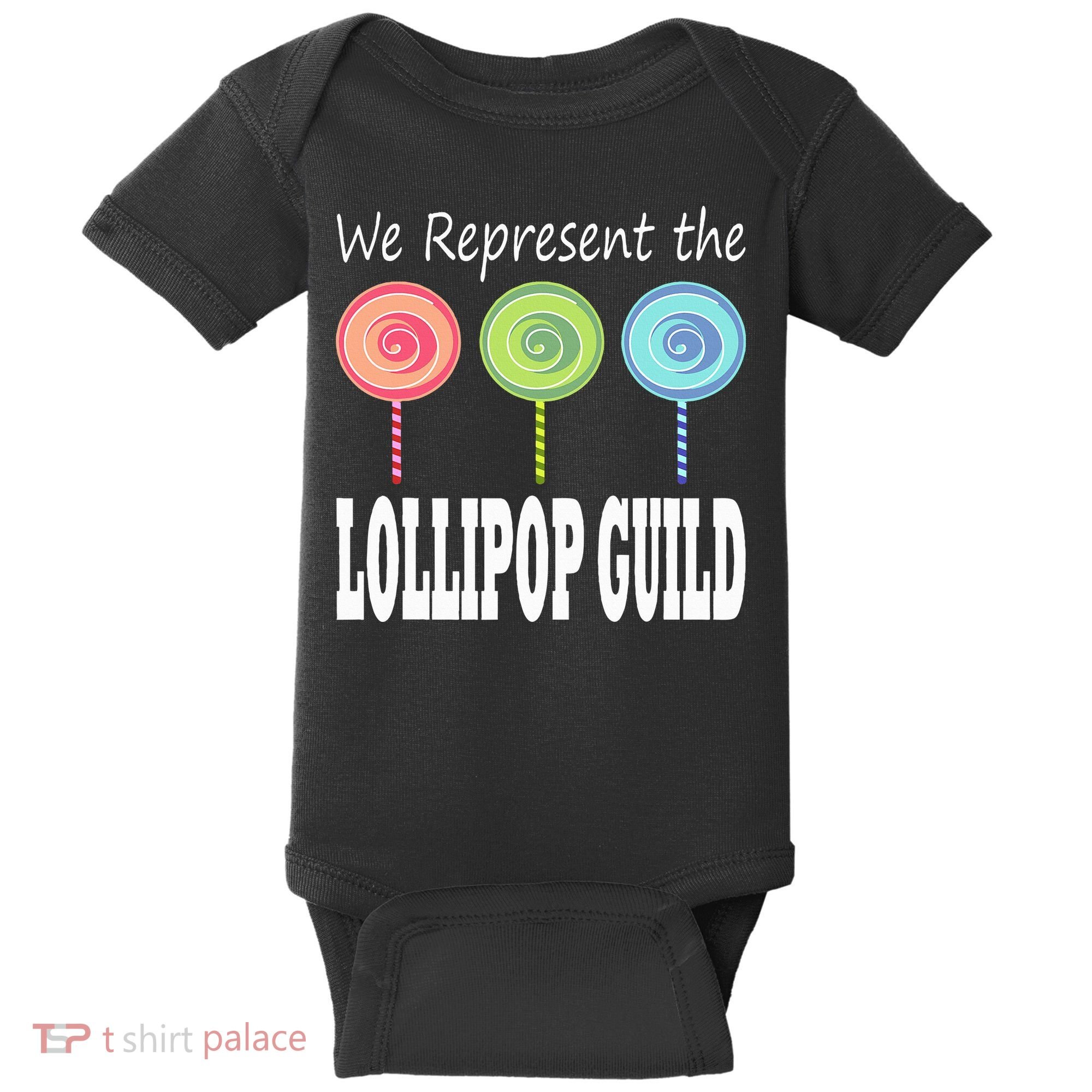 We Represent The Lollipop Guild Wizard Of Oz Baby Bodysuit