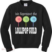 We Represent The Lollipop Guild Wizard Of Oz Kids Sweatshirt thumb 0