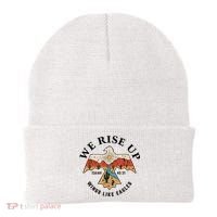 We Rise Up Wings Like Eagles Beanie thumb 0