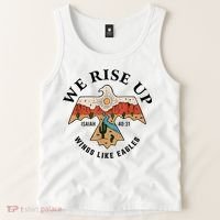 We Rise Up Wings Like Eagles Tank Top thumb 2