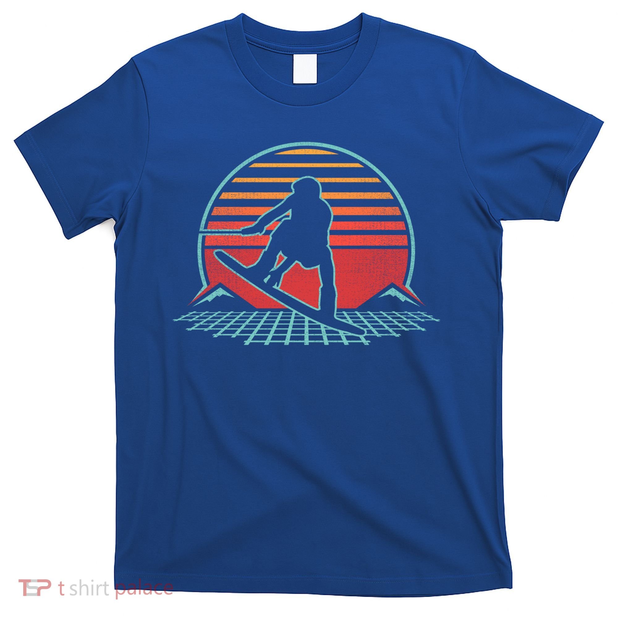 Wakeboard Retro Vintage 80s Style Wakeboarding Gift Cute Gift T-Shirt