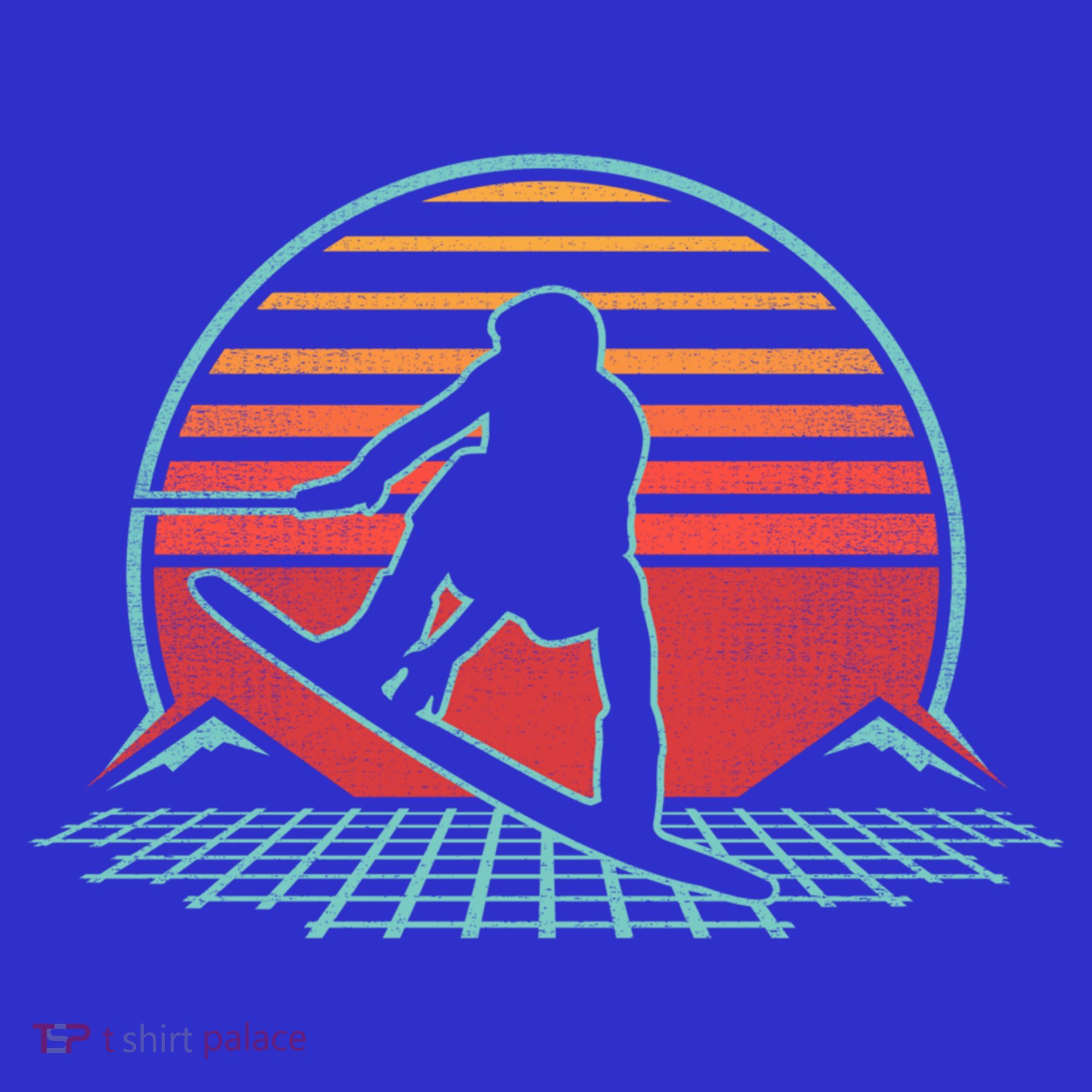 Wakeboard Retro Vintage 80s Style Wakeboarding Gift Cute Gift T-Shirt