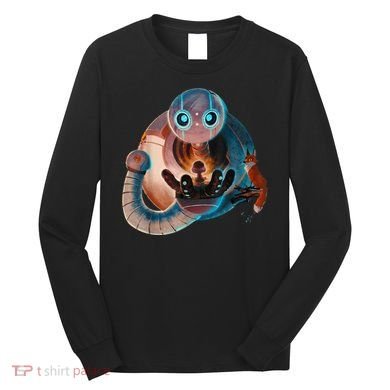 Wild Retro Vintage Robotic Robot Art Science & Math Boy Long Sleeve Shirt