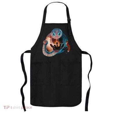 Wild Retro Vintage Robotic Robot Art Science & Math Boy Apron