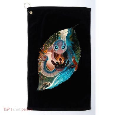Wild Retro Vintage Robotic Robot Art Science & Math Boy Golf Towel