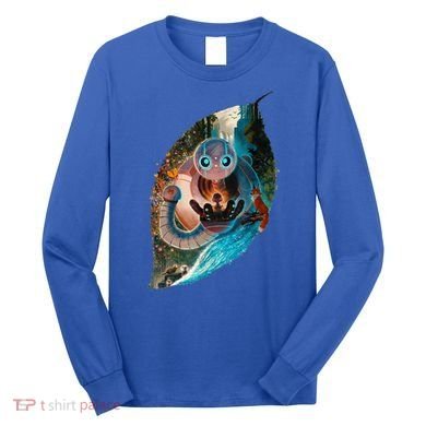 Wild Retro Vintage Robotic Robot Art Science & Math Boy Long Sleeve Shirt