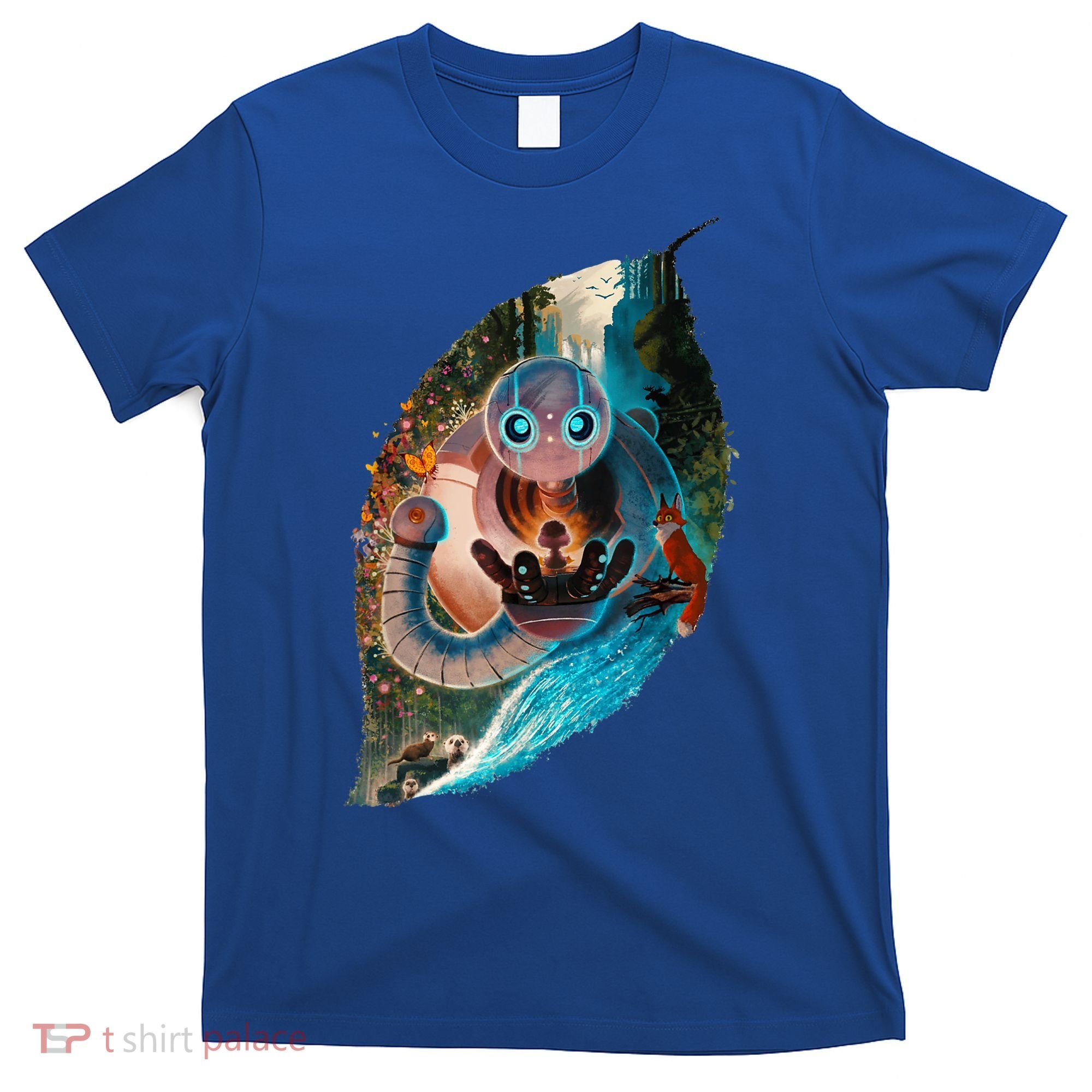 Wild Retro Vintage Robotic Robot Art Science & Math Boy T-Shirt