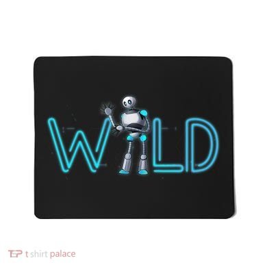 Wild Retro Vintage Robotic Robot Scifi Tech Art Mousepad