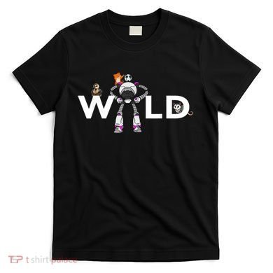 Wild Retro Vintage Robotic Robot Art Science & Math T-Shirt