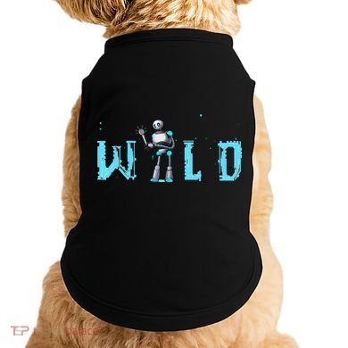 Wild Retro Vintage Robotic Robot Scifi Tech Art Doggie Tank