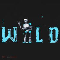 Wild Retro Vintage Robotic Robot Scifi Tech Art T-Shirt thumb 7