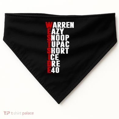 Westside Rappers USA-Made Doggie Bandana