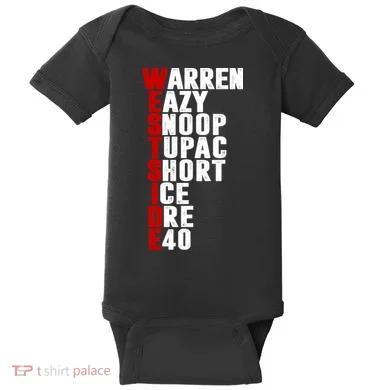 Westside Rappers Baby Bodysuit