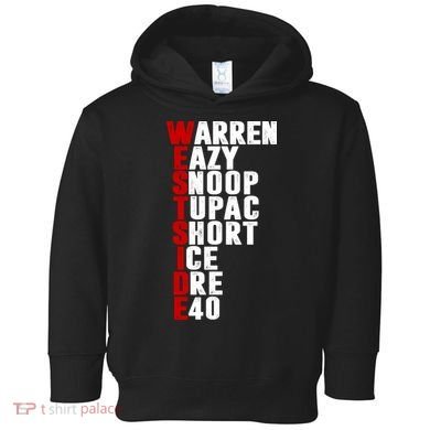 Westside Rappers Toddler Hoodie