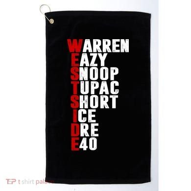 Westside Rappers Golf Towel