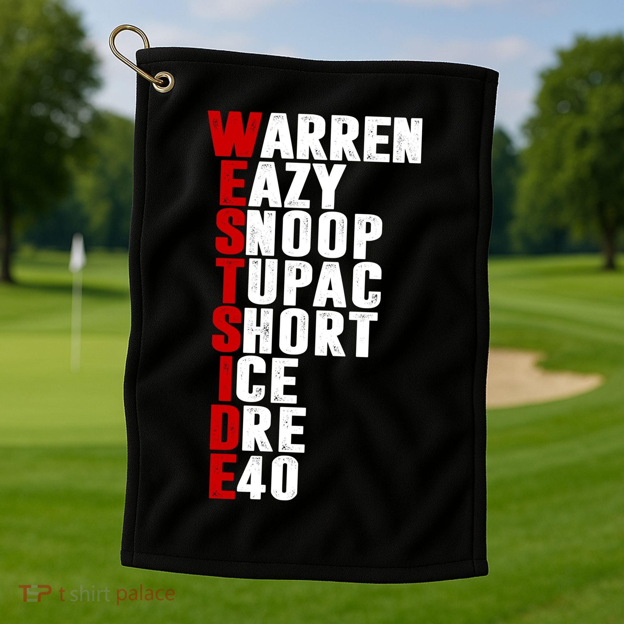 Westside Rappers Golf Towel