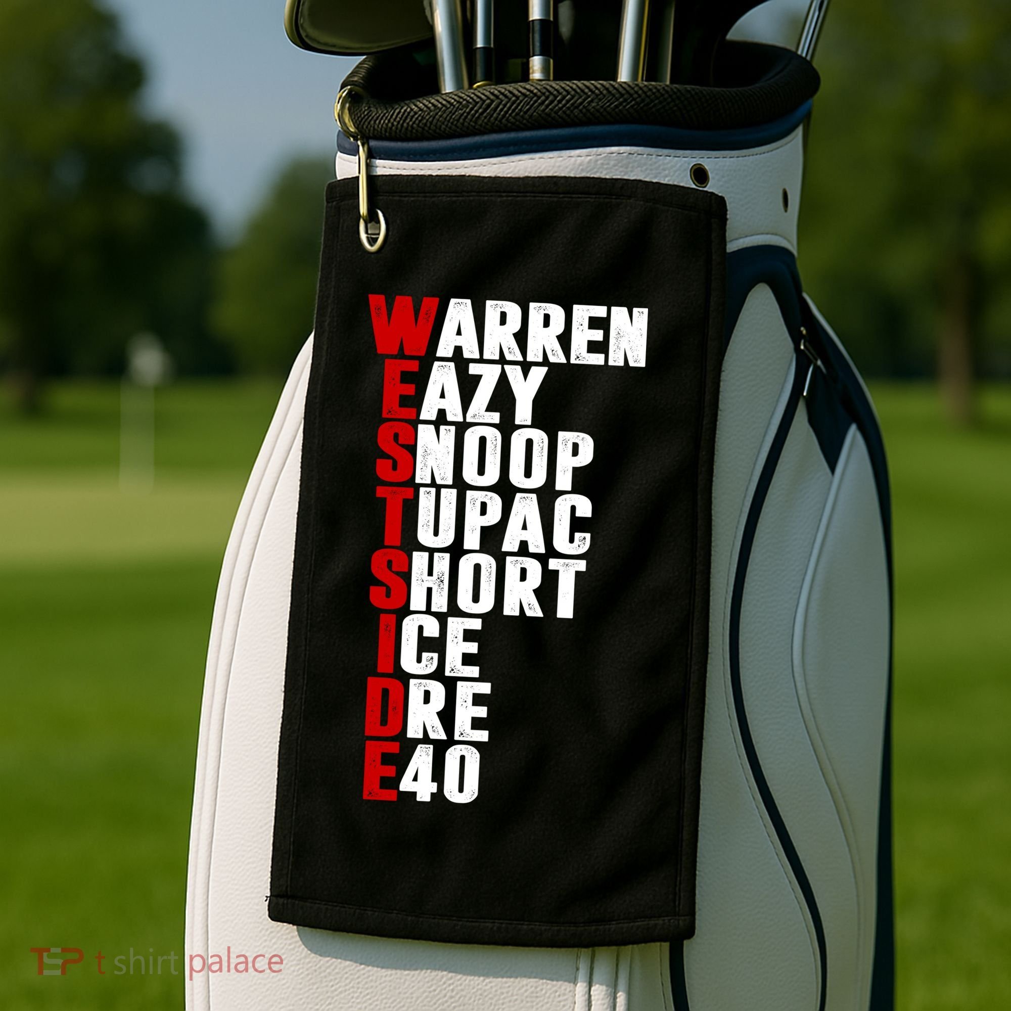 Westside Rappers Golf Towel