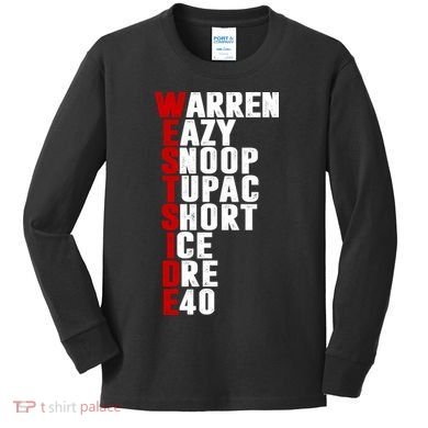 Westside Rappers Kids Long Sleeve Shirt