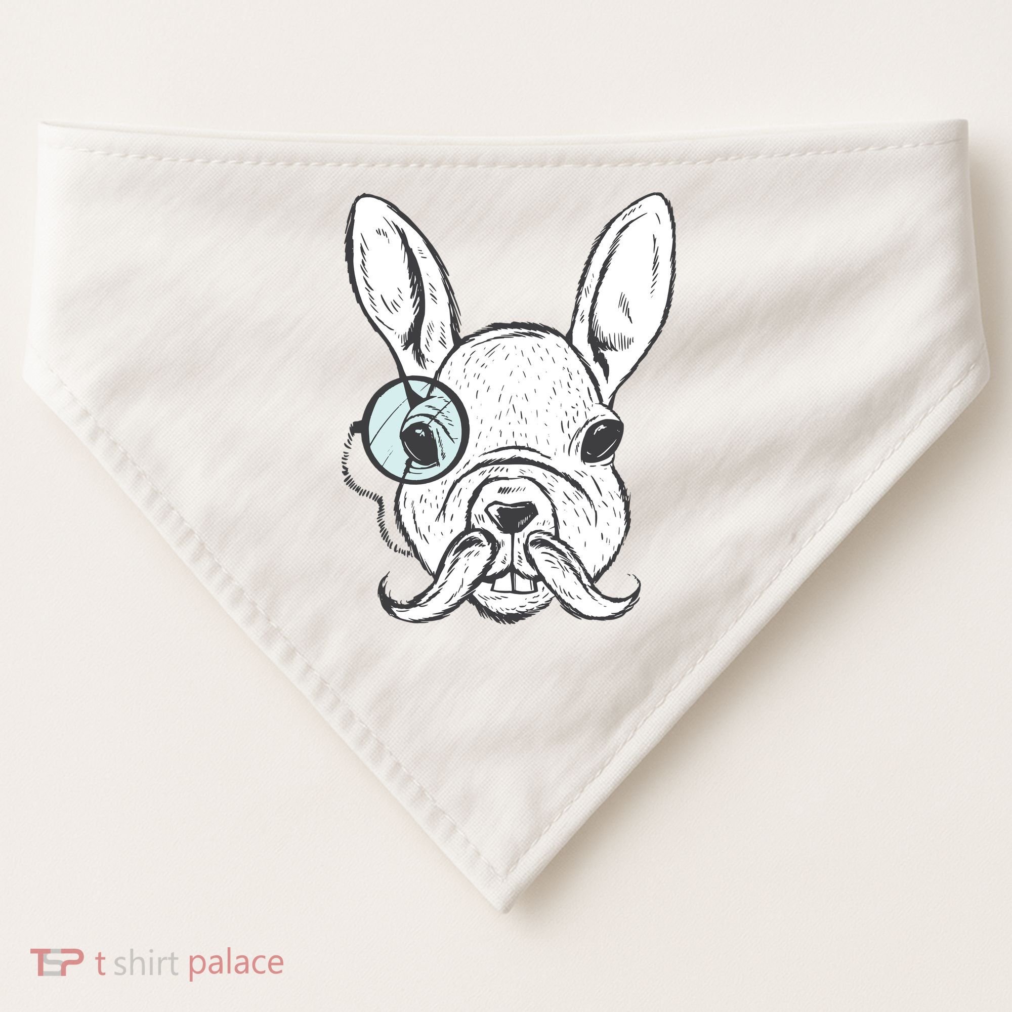 White Rabbit USA-Made Doggie Bandana