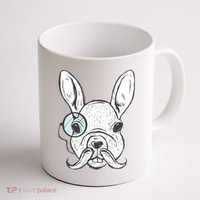 White Rabbit Coffee Mug back