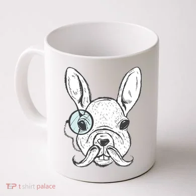 White Rabbit Coffee Mug
