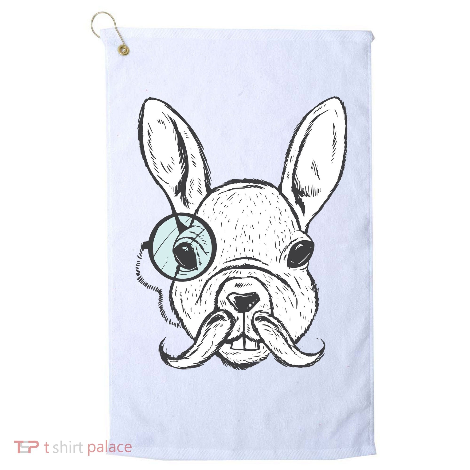 White Rabbit Golf Towel