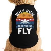 Why Run When You Can Fly Butterfly Stroke Swim Team Swimmi Doggie Tank thumb 0
