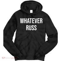 Whatever Russ Tie Dye Hoodie thumb 0