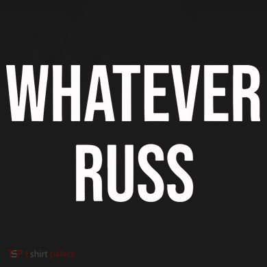 Whatever Russ Tie Dye Hoodie