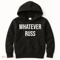 Whatever Russ Kids Hoodie thumb 0