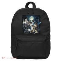 Wolf Ripping Werewolf Alpha Wolf Funny Oddly Meme 16 in Basic Backpack thumb 0