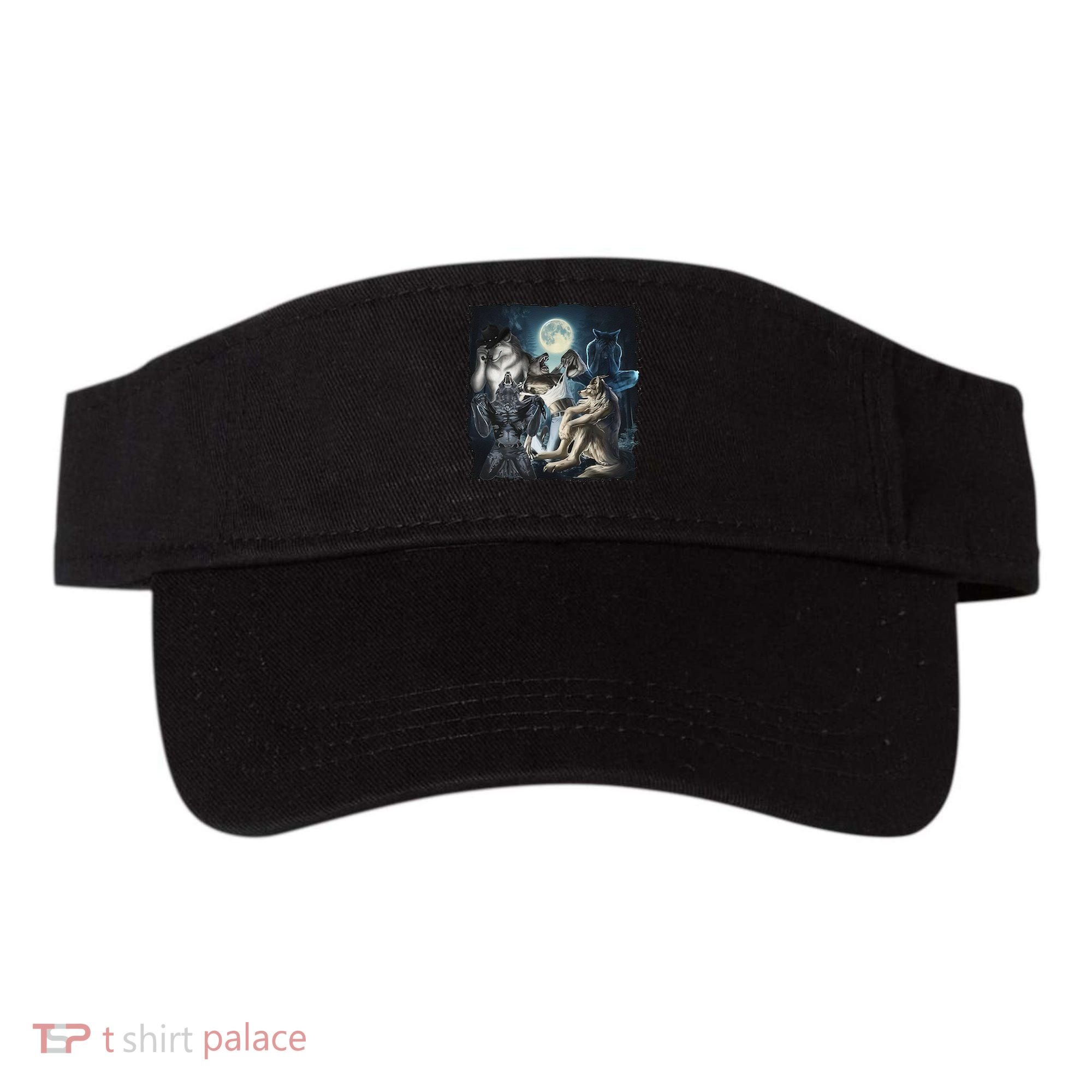 Wolf Ripping Werewolf Alpha Wolf Funny Oddly Meme Visor