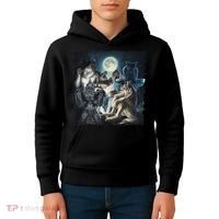 Wolf Ripping Werewolf Alpha Wolf Funny Oddly Meme Kids Hoodie thumb 4